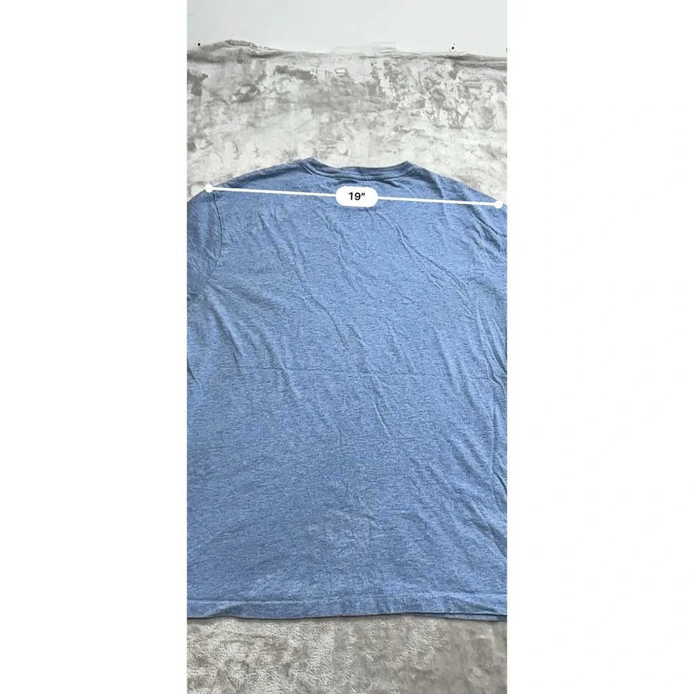 Polo Ralph‎ Lauren T-Shirt Men's Size Large Blue Embroidered Logo Short Sleeve